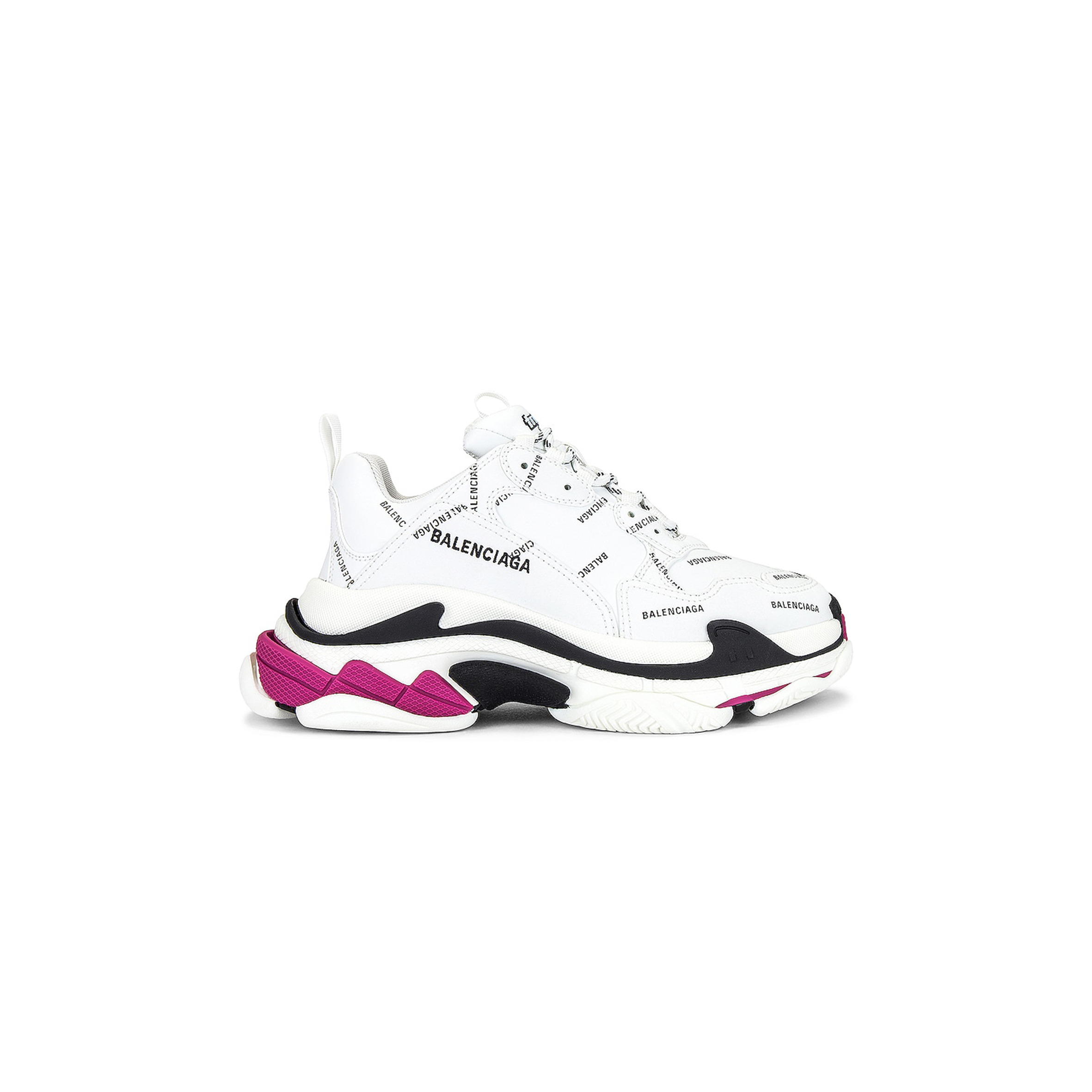 Ba*len*cia*ga triple s faux leather sneakers 524039w2fa49155